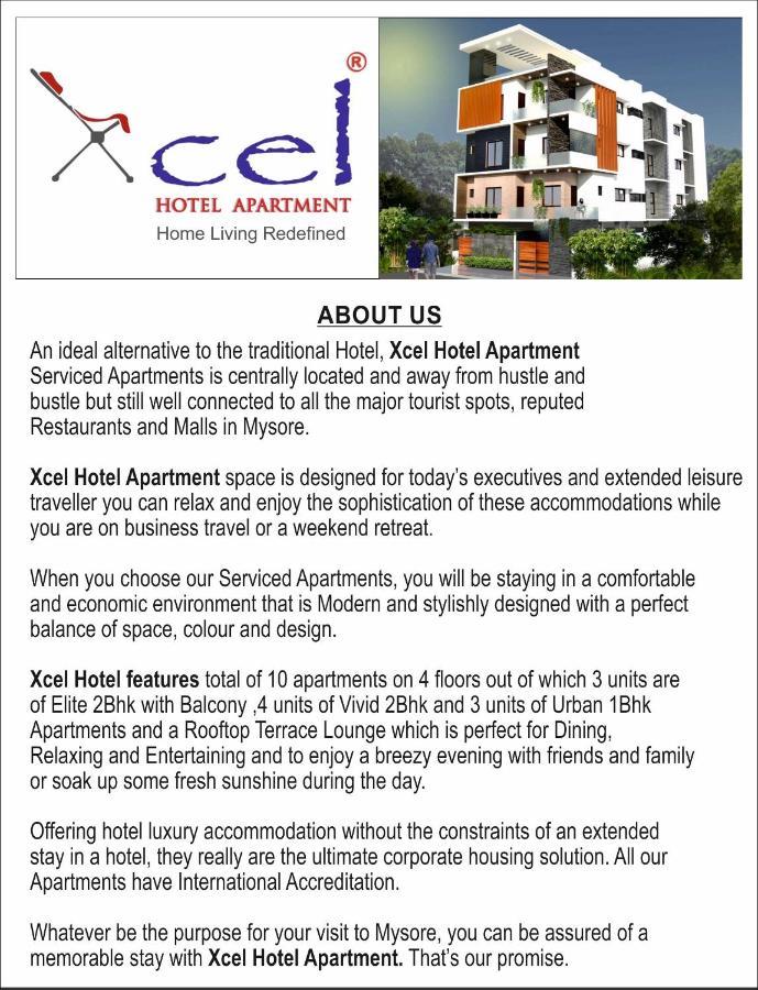 Xcel Luxury Hotel Apartments-Home Living Redefined Майсур Экстерьер фото